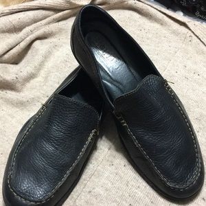 Men’s black loafers